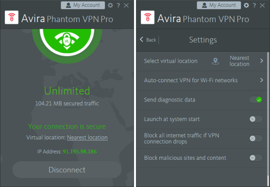 Avira Phantom VPN Pro 2.38.1.15219 Crack + Keys Free Download 2022