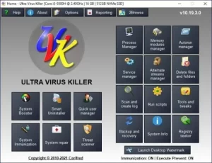 UVK Ultra Virus Killer 11.5.7.4 Crack With License Key Latest Download 2022